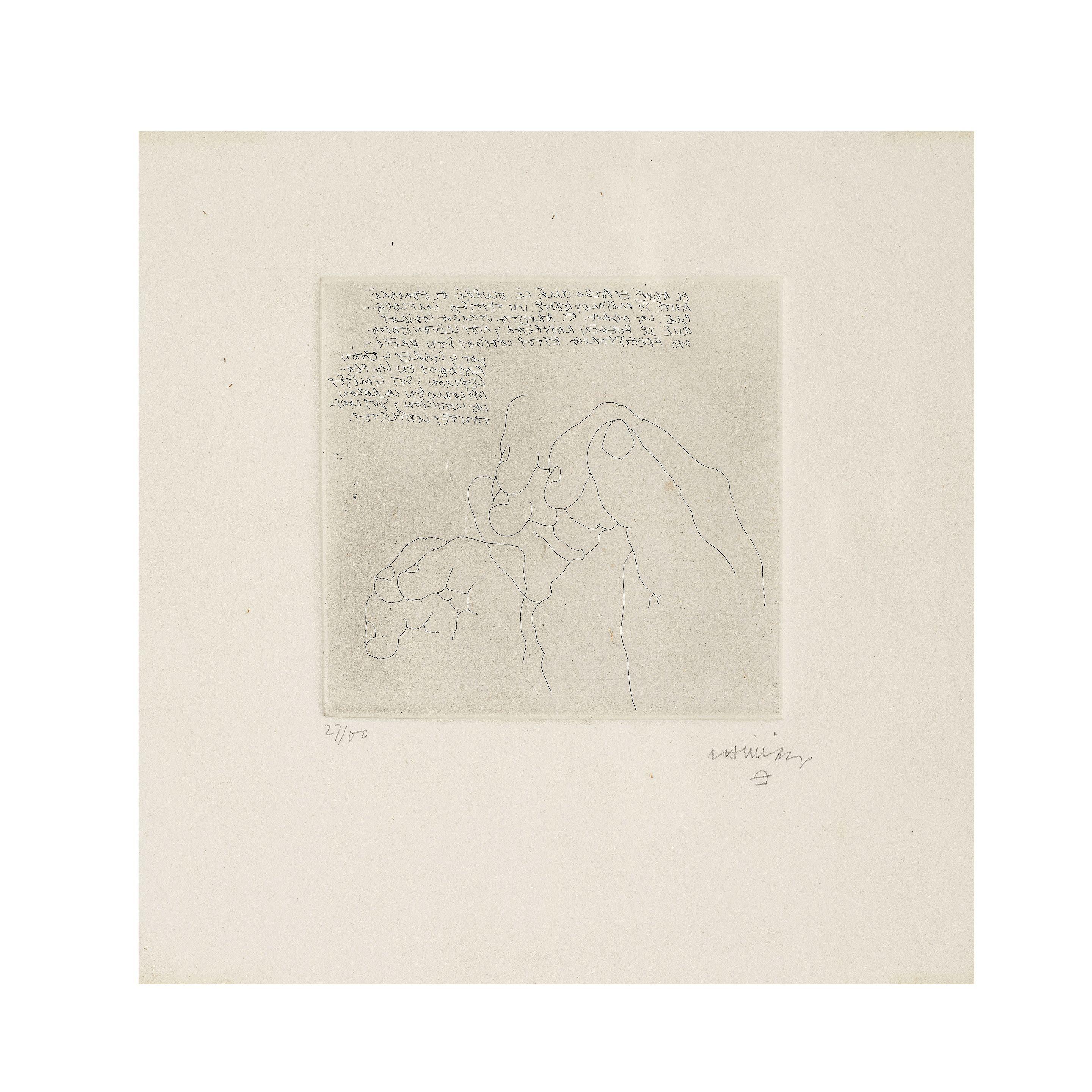 Eduardo Chillida - BI-Esku III, 1973