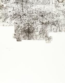 Eduardo Chillida - Bl. II aus: Yves Bonnefoy: Une Hélène de vent ou de fumé