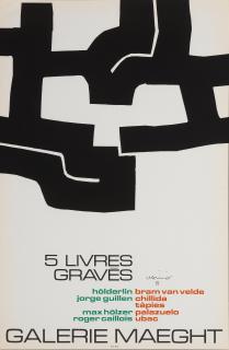 Eduardo Chillida - Galerie Maeght - 5 Livres Gravés