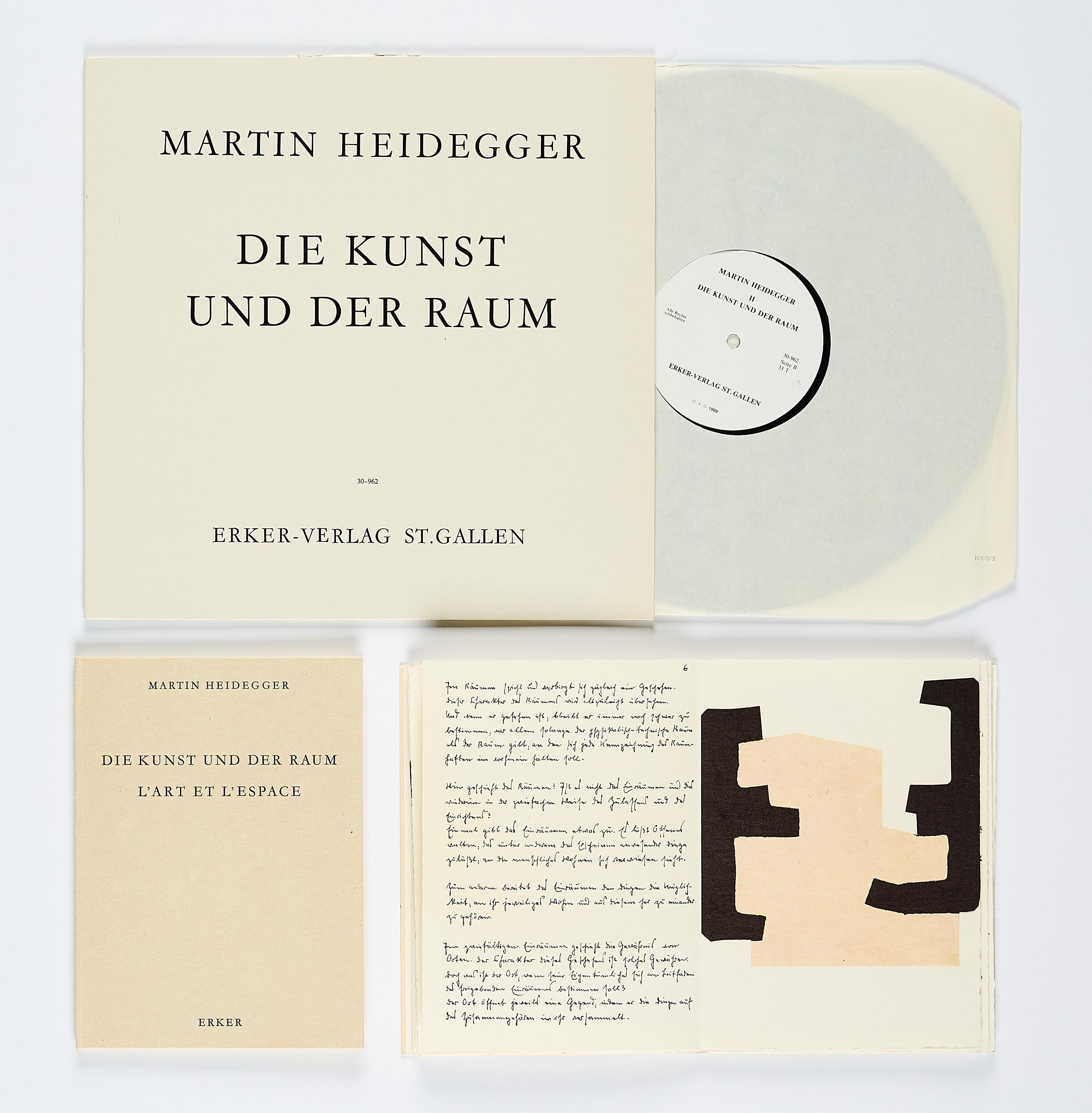 Eduardo Chillida - Martin Heidegger. Die Kunst und der Raum.