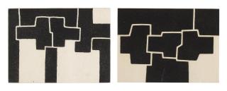 Eduardo Chillida - Pittsburgh I; and Pittsburgh II