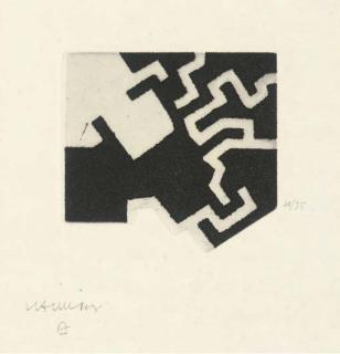 Eduardo Chillida - Plate 4, from José M. Ullán: Adoración (Opus 77010)