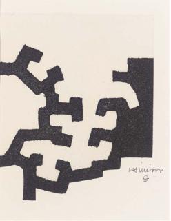 Eduardo Chillida - Plate I, from José M. Ullán: Adoración (Koelen 77007)