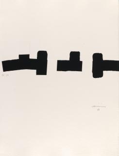 Eduardo Chillida - Untitled, from the Columbus: In Search of a New Tomorrow portfolio