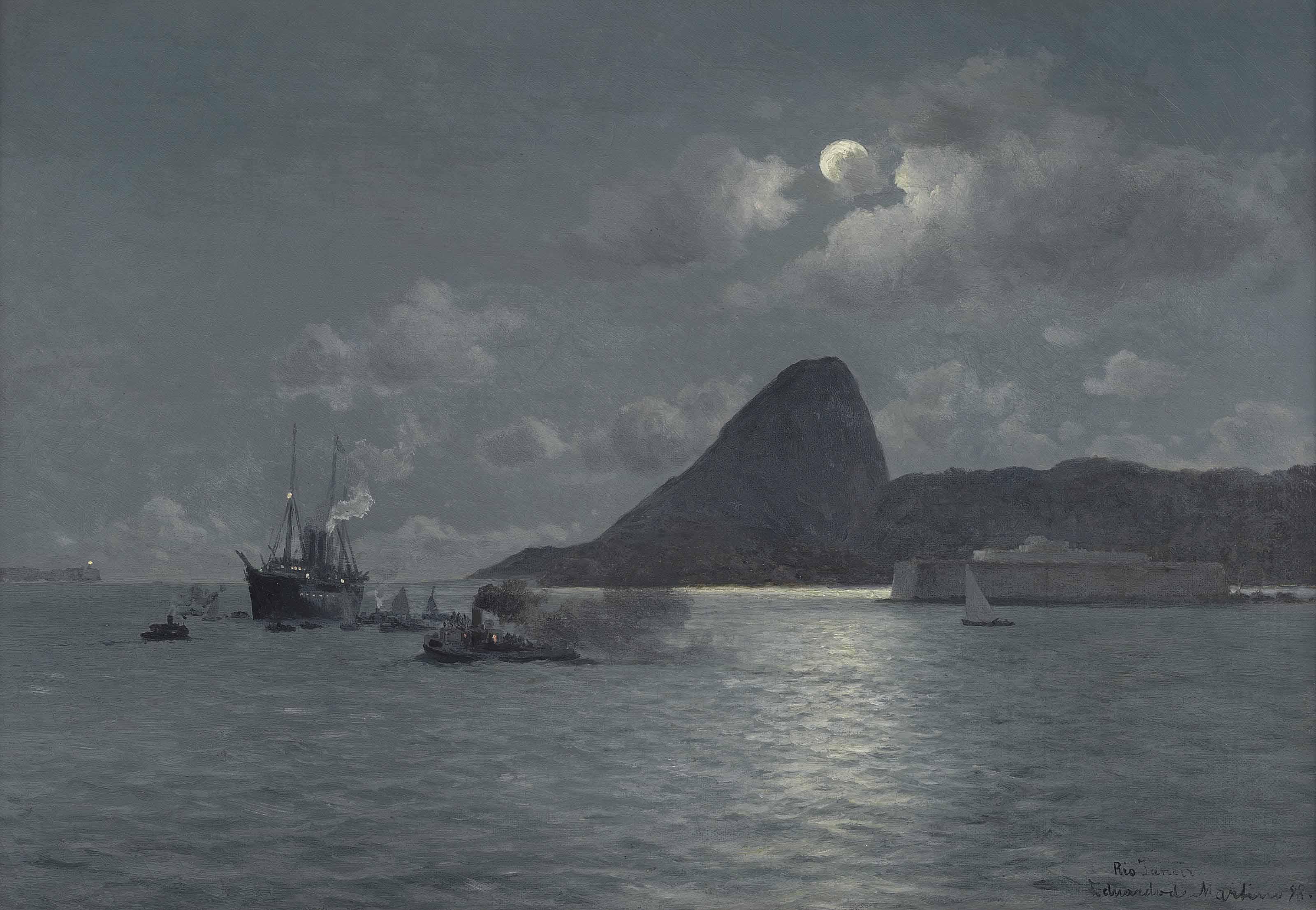 Eduardo De Martino - Rio de Janeiro by moonlight