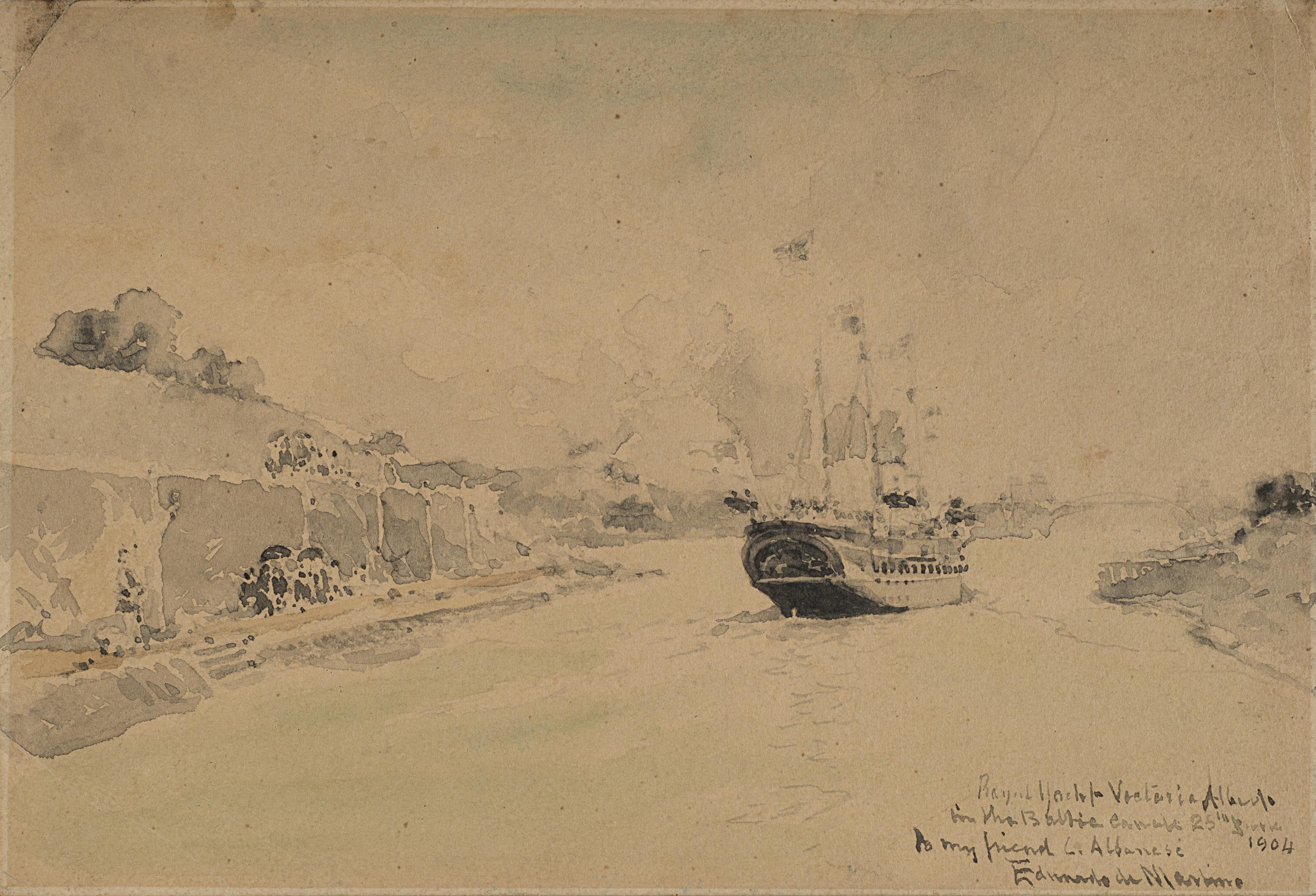 Eduardo Federico De Martino - Royal Yacht - Victoria and Albert