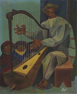 Eduardo Kingman - El arpista