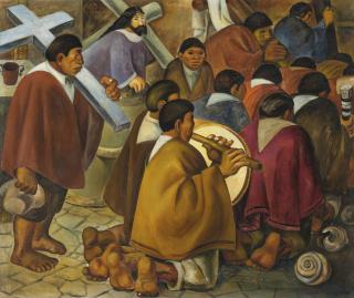 Eduardo Kingman - Fiesta De Otávalo