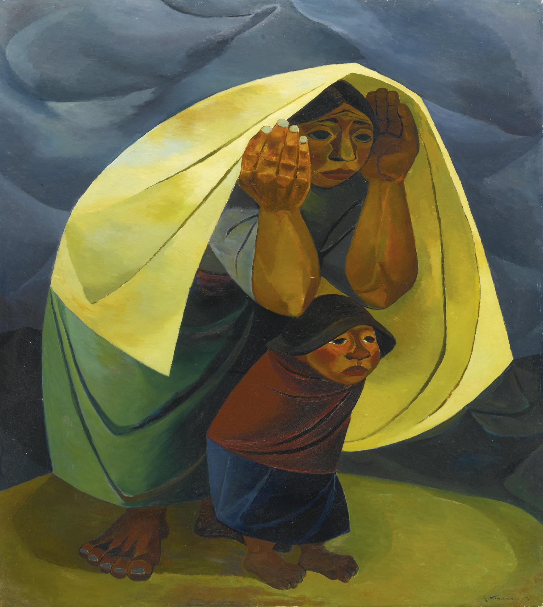 Eduardo Kingman - Llovizna