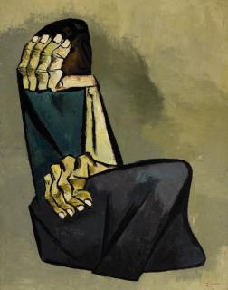 Eduardo Kingman - Mujer sentada