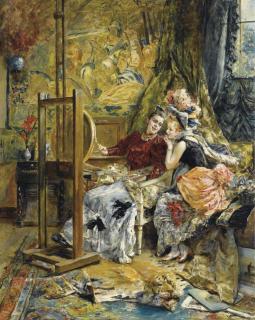 Eduardo-Leon Garrido - L\'Artiste Et L\'Admiratrice