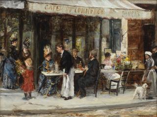 Eduardo León Garrido - Le Cafe du Commerce, Paris