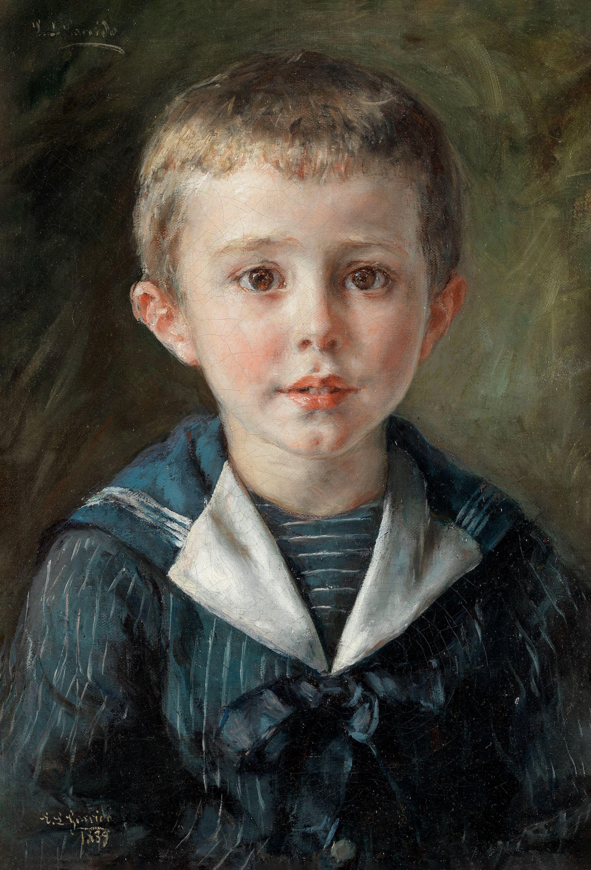 Eduardo León Garrido - Portrait of young boy
