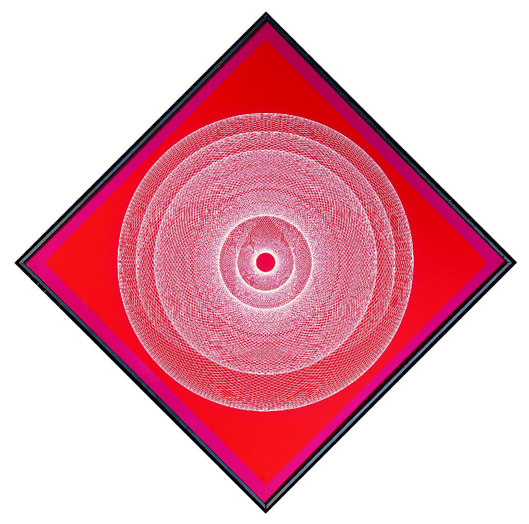 Eduardo MacEntyre - Hacia un vertice, from the series Pintura Generativa