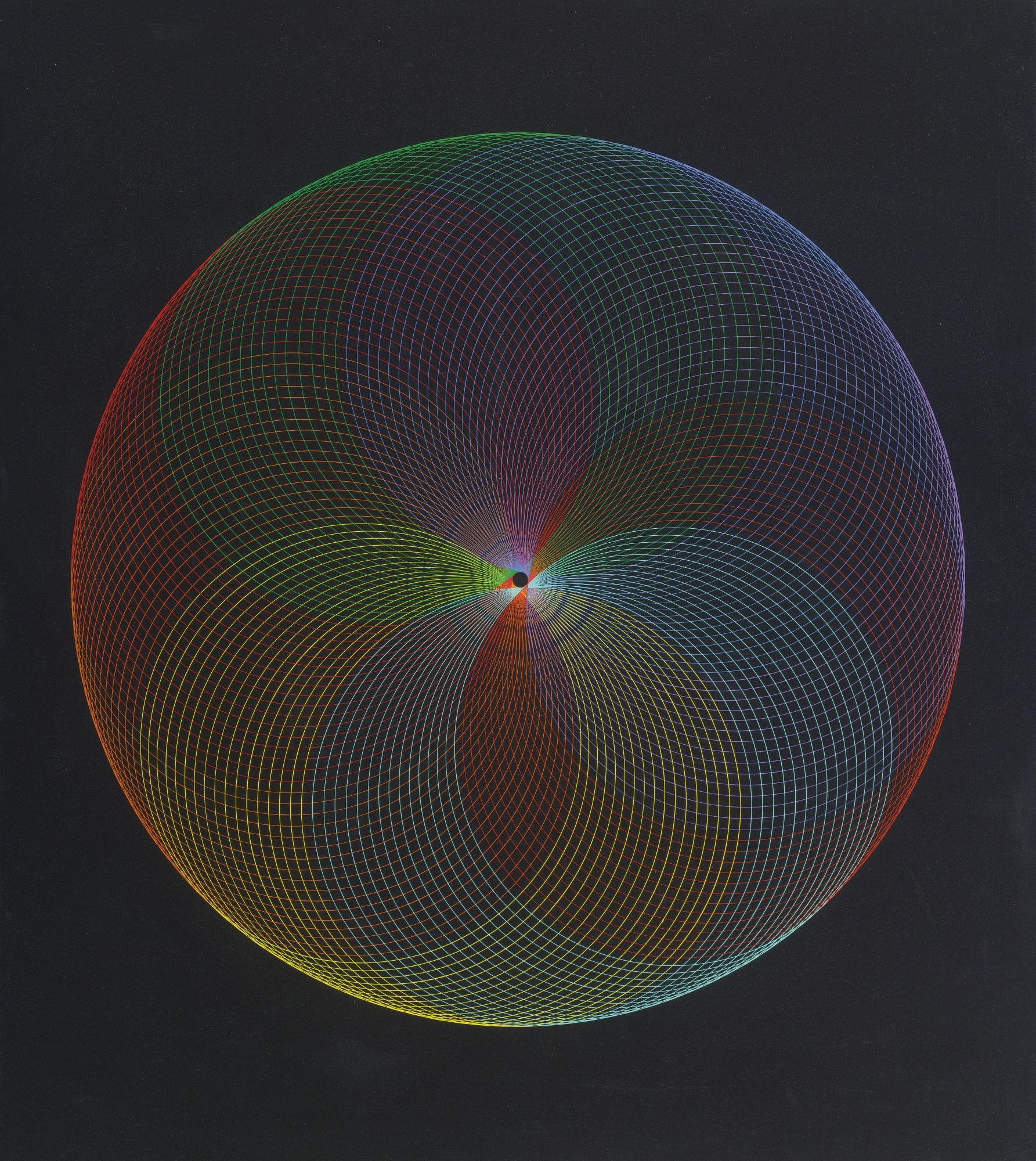 Eduardo Macentyre - Pintura Generativa (Desarrollo De Un Tema Circular)