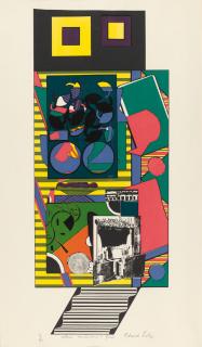 Eduardo Paolozzi - 2 Bll.: „Voloun animation in Paris“ – Gläser