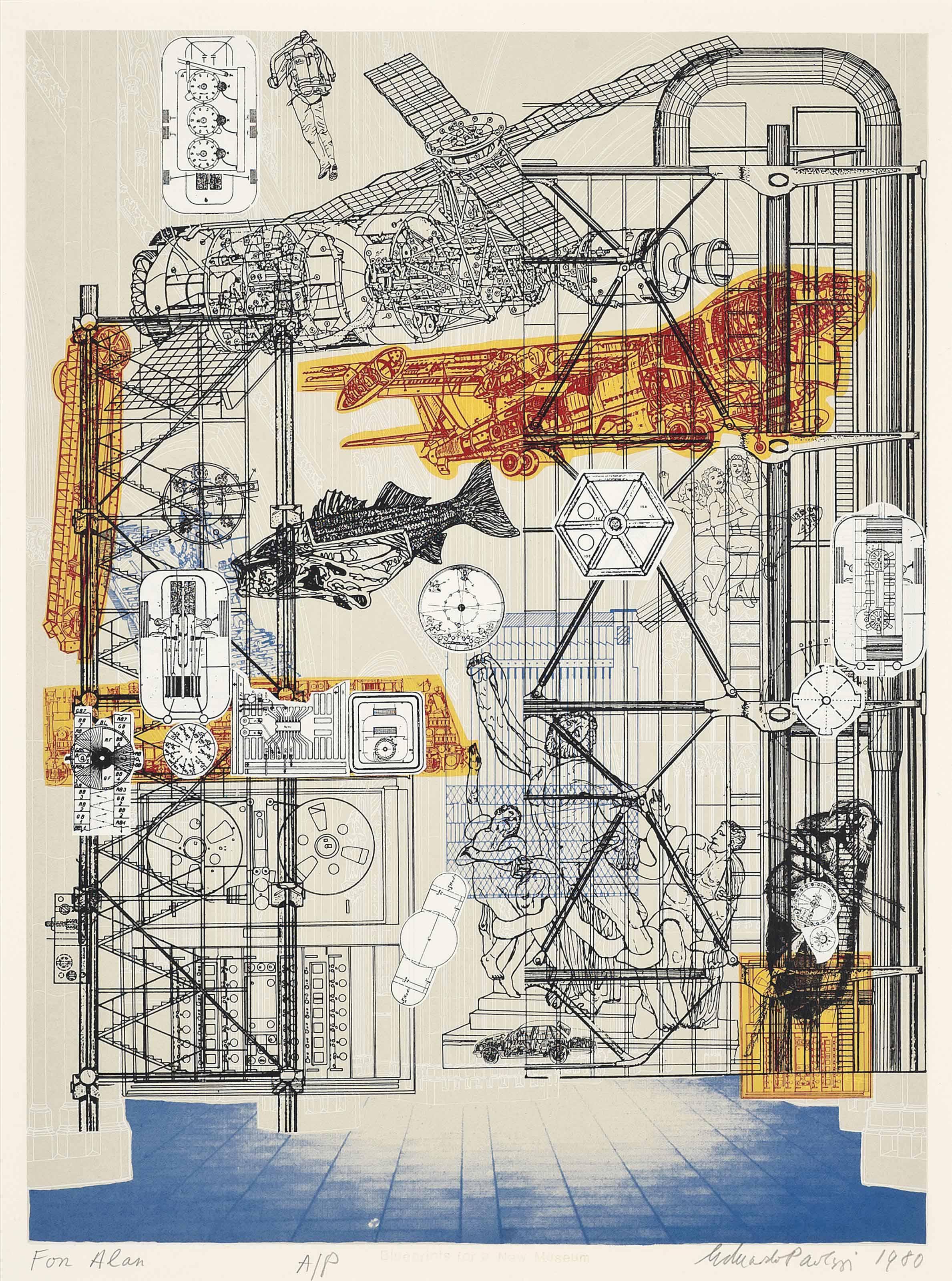 Eduardo Paolozzi - Blueprints for a New Museum