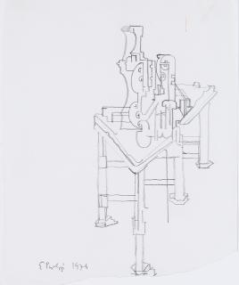 Eduardo Paolozzi - Ohne Titel.