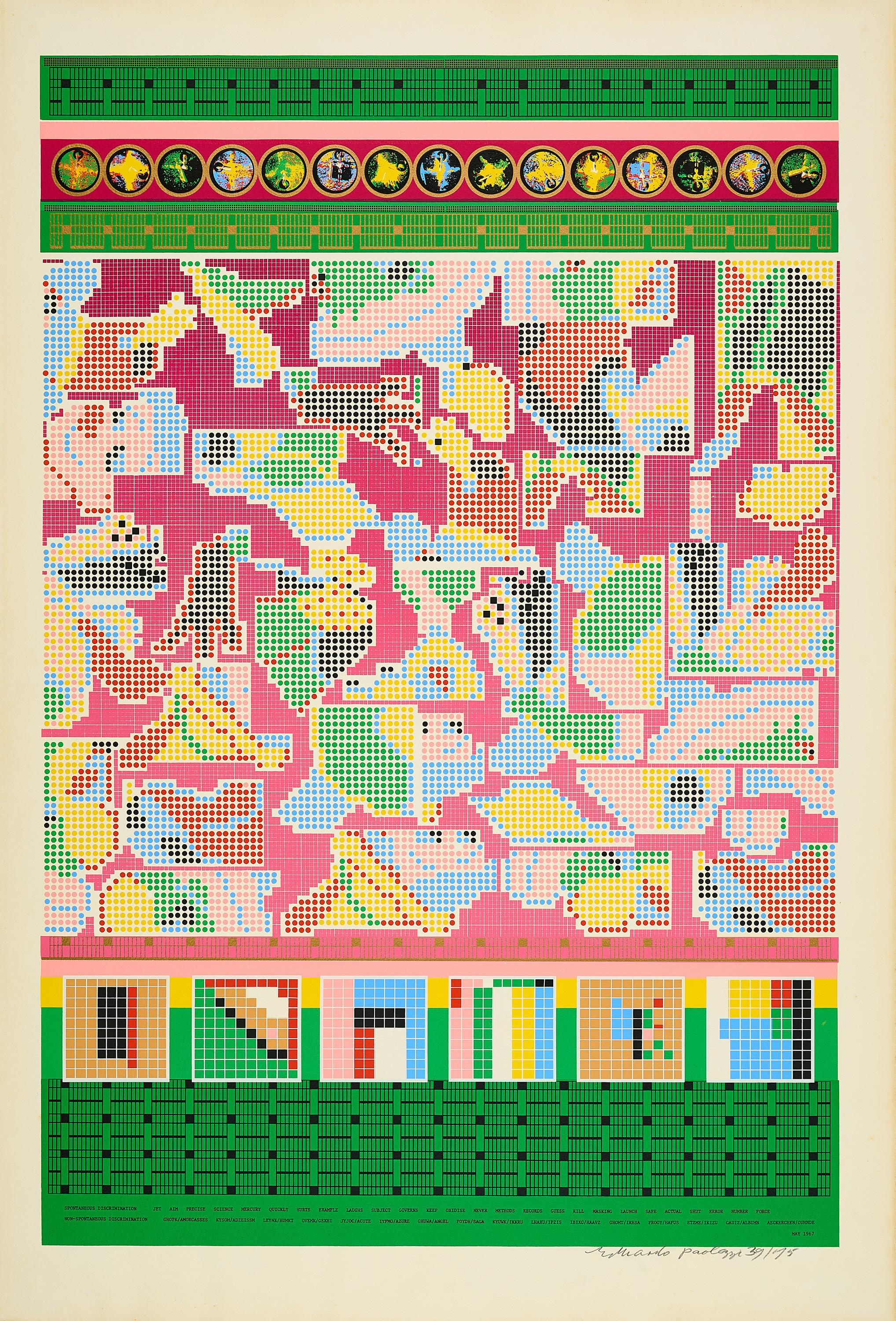 Eduardo Paolozzi - Spontaneous Discrimination/Non-Spontaneous Discrimination.