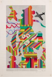 Eduardo Paolozzi - Wittgenstein at the Cinema Admires Betty Grable