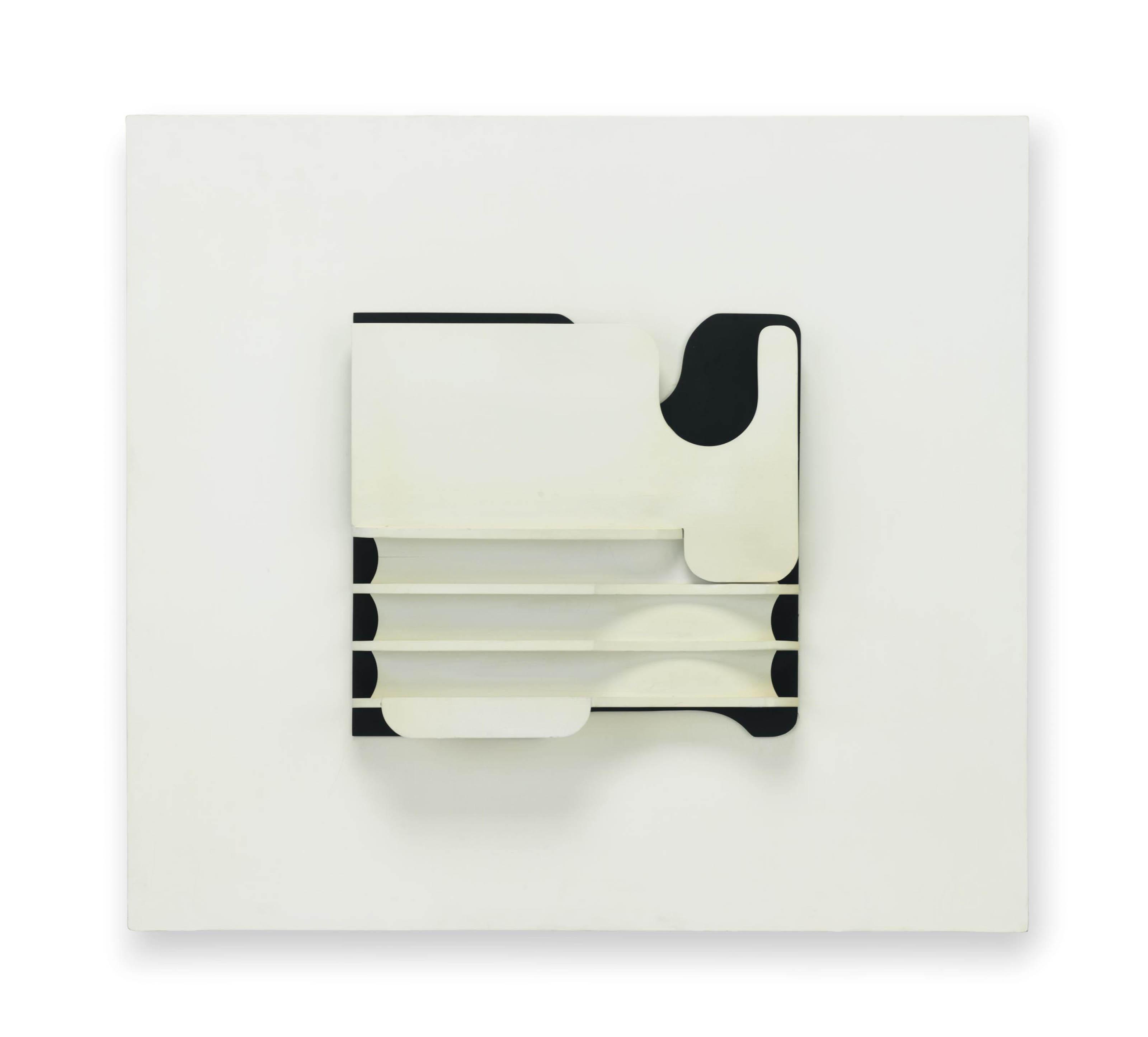 Eduardo Ramírez Villamizar - Relieve en blanco y negro IV