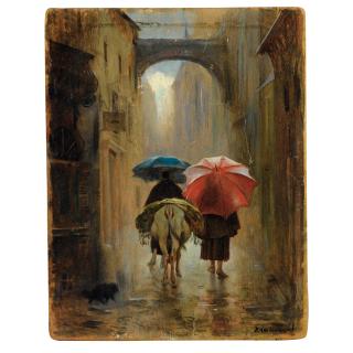 Eduardo Zamacois Y Zabala - Pélerins De Dos Sous La Pluie