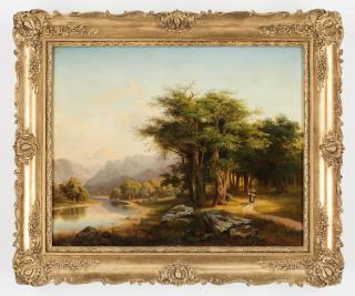 Edvard Bergh - Italian landscape