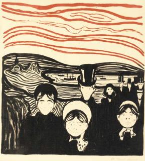 Edvard Munch - Angstgefühl (S. 61)*
