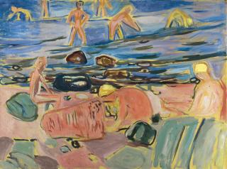 Edvard Munch - Badende Gutter (Boys Bathing)