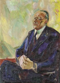 Edvard Munch - Bildnis Senator Brünings