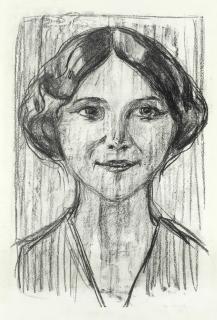 Edvard Munch - Cally Monrad (Woll 608 I)