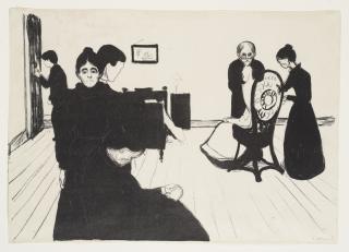 Edvard Munch - Death In The Sickroom (Woll 65)