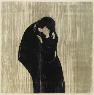 Edvard Munch - Der Kuss (Sch. 102D; W. 204)