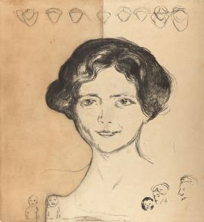 Edvard Munch - Edith Rode.