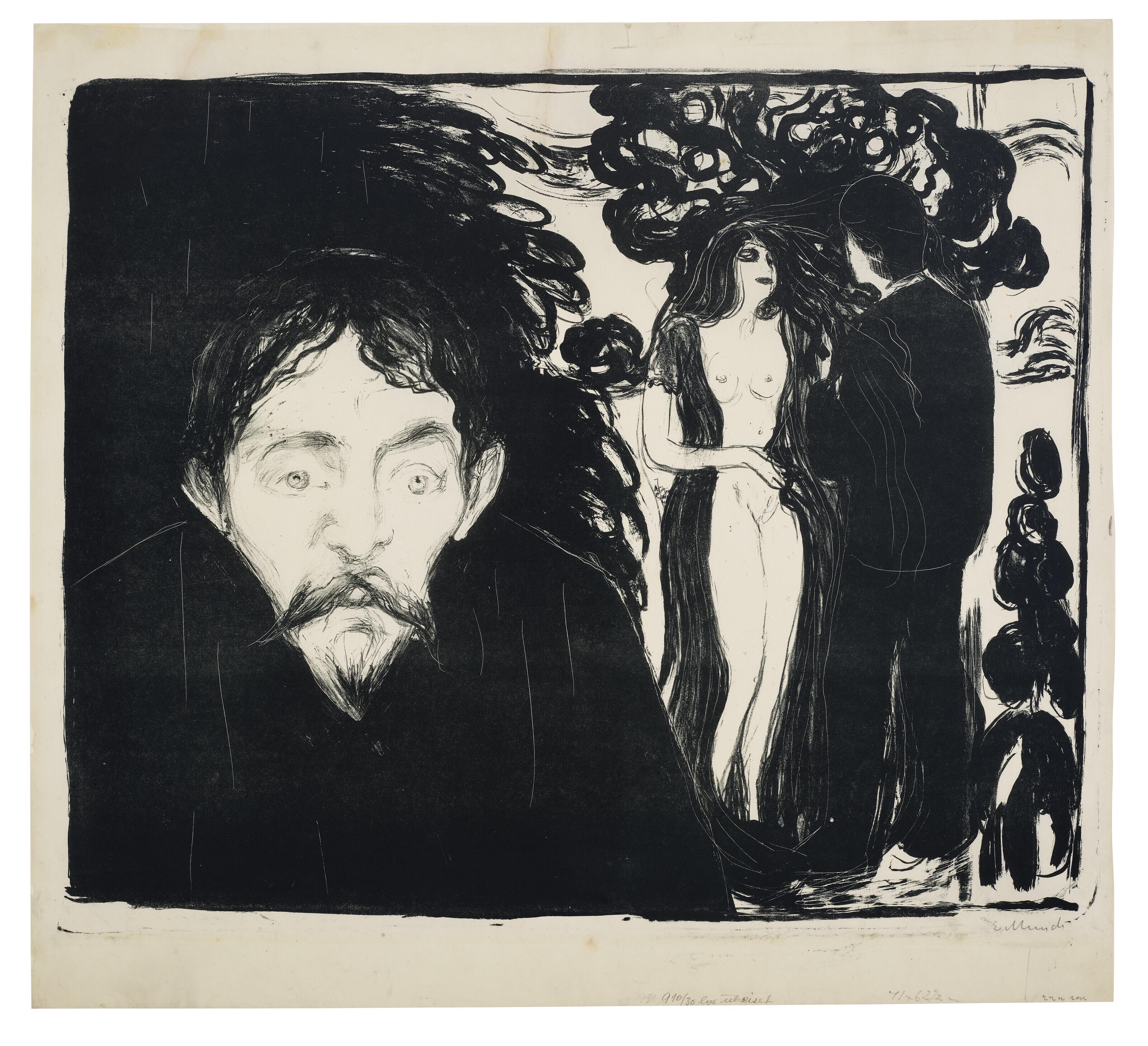 Edvard Munch - Eifersucht Ii (Jealousy Ii)