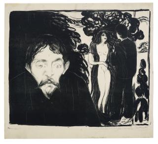 Edvard Munch - Eifersucht Ii (Jealousy Ii)