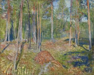 Edvard Munch - Furuskog (Pine Forest)