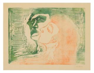 Edvard Munch - Head By Head (Sch. 230; W. 268)