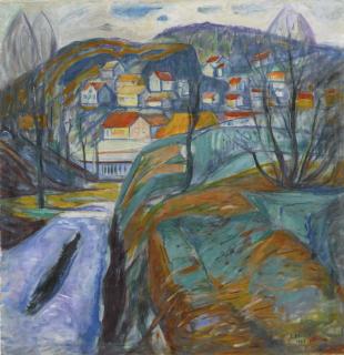 Edvard Munch - Kragerø Om Våren (Kragerø In Spring)