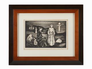 Edvard Munch - Kvinner på stranden (Frauen am Strand)
