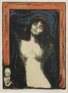 Edvard Munch - Madonna (Schiefler 33; Woll 39)