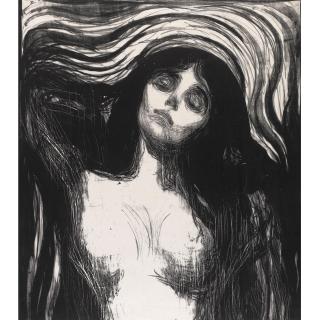 Edvard Munch - Madonna (W. 39; Sch. 33)