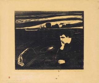 Edvard Munch - Melancholy Iii (Schiefler 144; Woll 203 I)