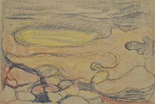 Edvard Munch - Mélancolie: Étude De Rochers Et Bord De Mer