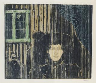 Edvard Munch - Moonlight I (W. 90; Sch. 81)