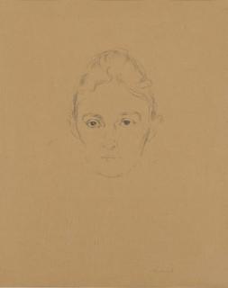 Edvard Munch - Mrs. Marie Linde (Woll 222; Schiefler 190)