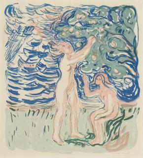 Edvard Munch - Neutralia (Women Picking Apples) (Sch. 459; W. 527)