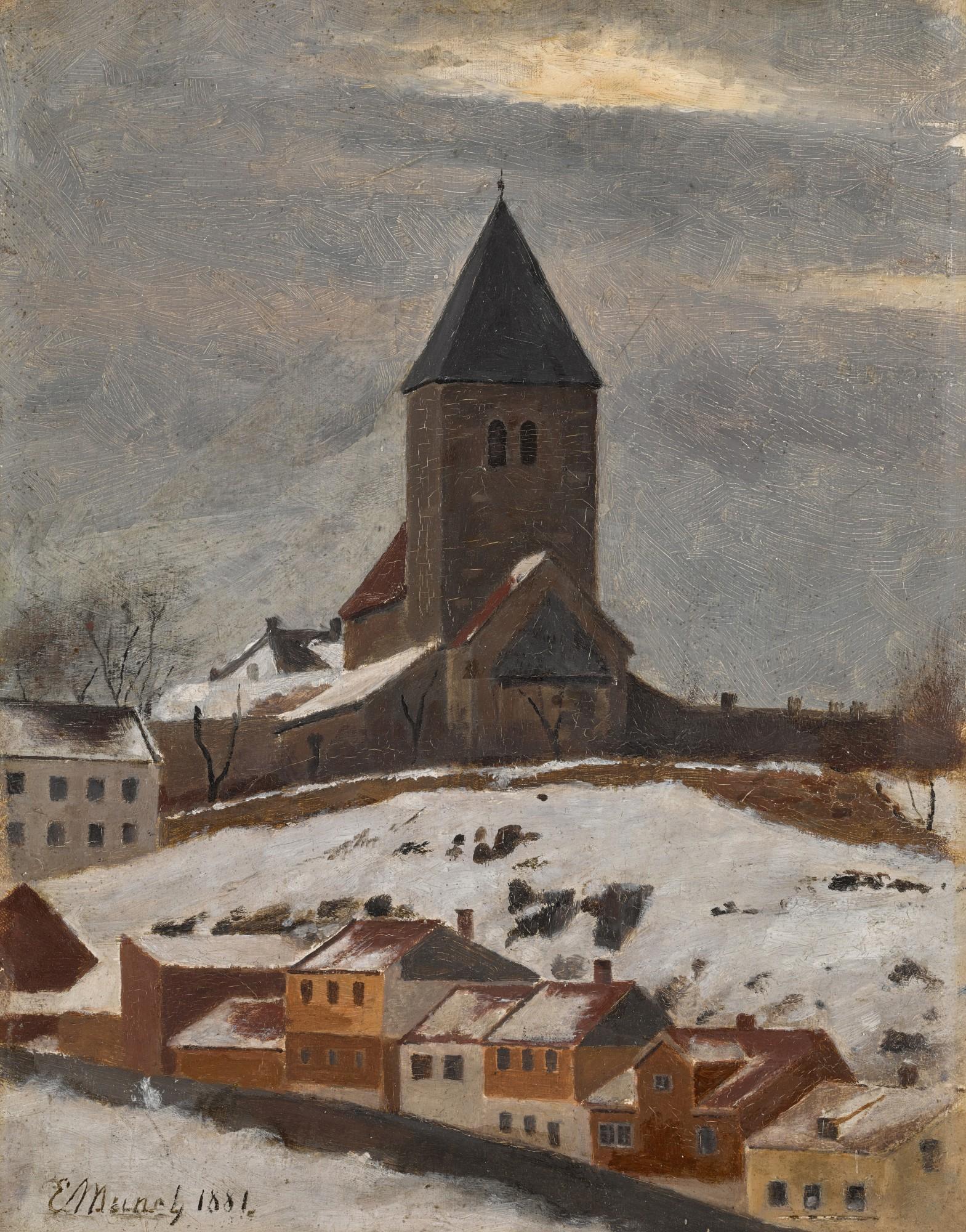 Edvard Munch - Old Aker Church