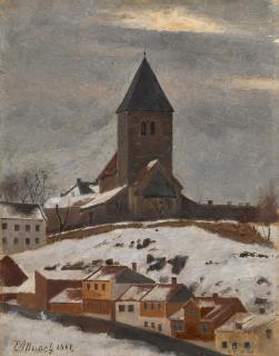 Edvard Munch - Old Aker Church