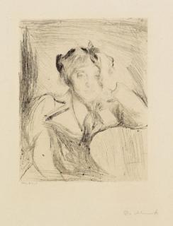 Edvard Munch - Porträt eines jungen Mädchens